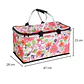 Bolso Termico Plegable Flores Rosa Cooler Canasta Picnic - Miniatura 5