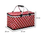 Bolso Termico Plegable Puntos Rojos Cooler Canasta Picnic - Miniatura 5