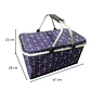Bolso Termico Plegable Anclas  Cooler Canasta Picnic - Miniatura 4