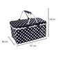 Bolso Termico Plegable  Puntos Cooler Canasta Picnic - Miniatura 5