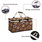 Bolso Termico Plegable Margaritas Cooler Canasta Picnic - Miniatura 3