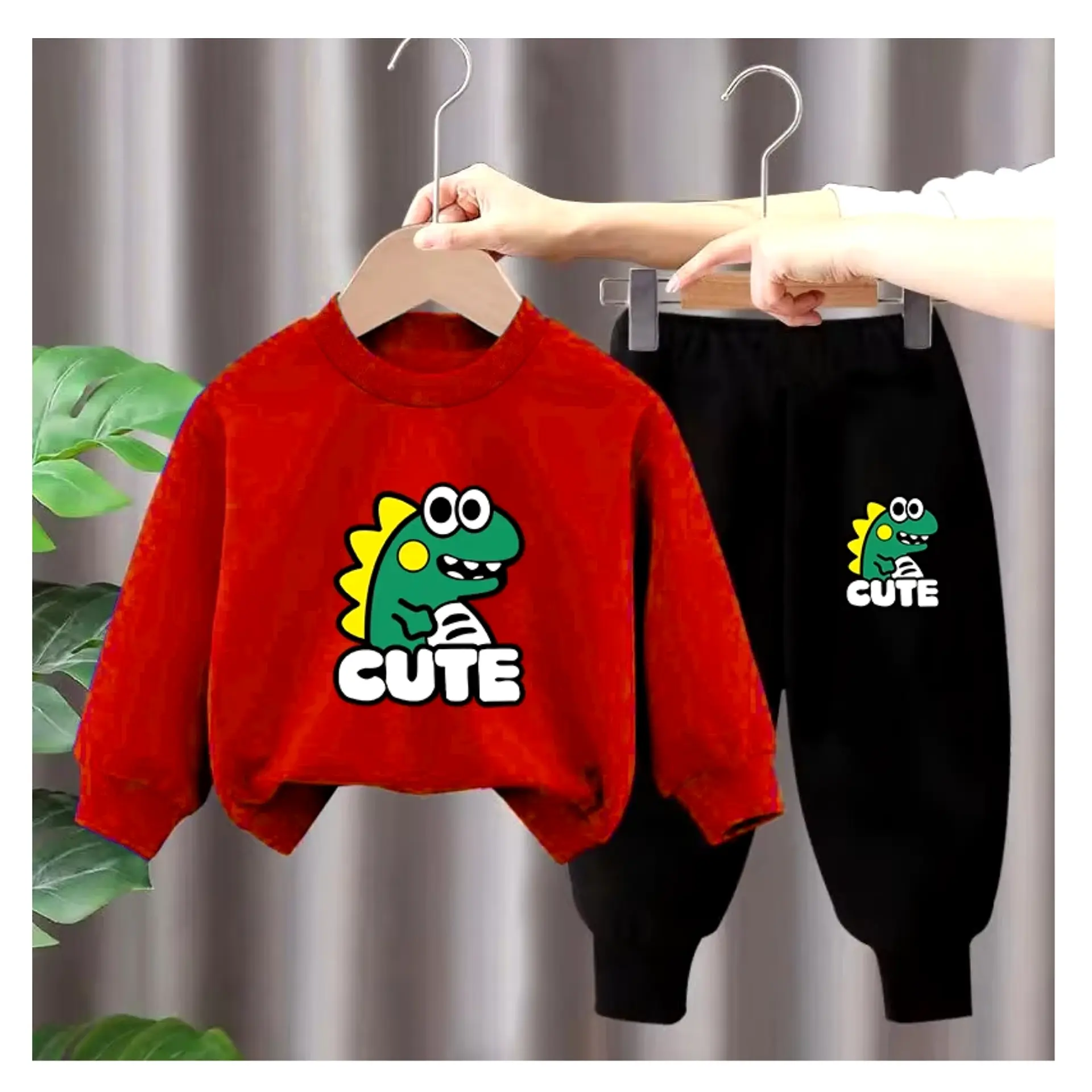 Buzo Niño Infantil Algodon Poleron Pantalon Dino 8