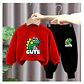Buzo Niño Infantil Algodon Poleron Pantalon Dino - Miniatura 4