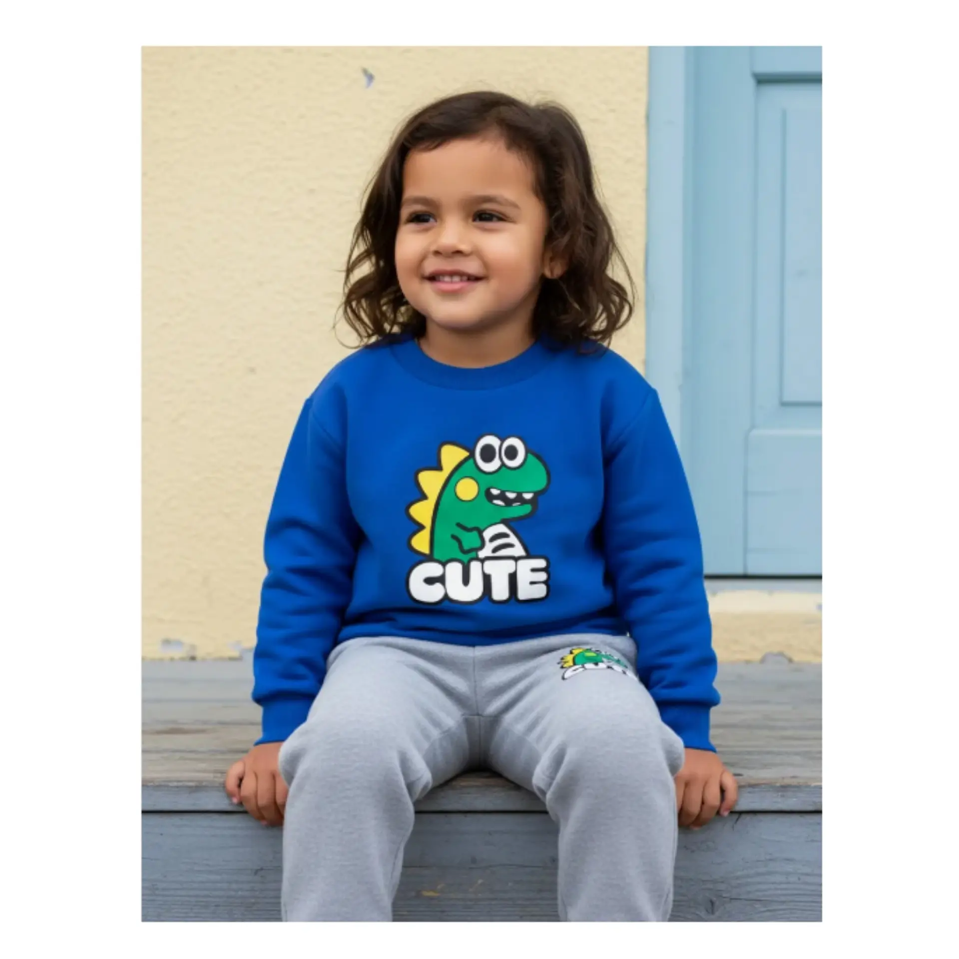 Buzo Niño Infantil Algodon Poleron Pantalon Dino 4