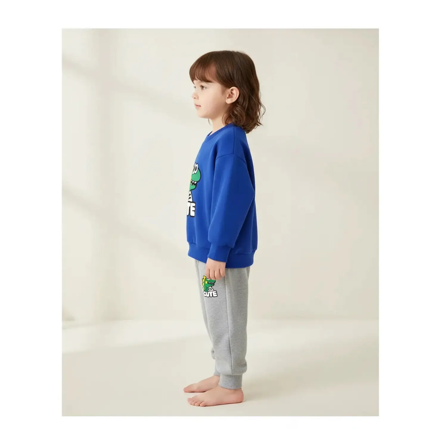 Buzo Niño Infantil Algodon Poleron Pantalon Dino 11