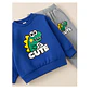 Buzo Niño Infantil Algodon Poleron Pantalon Dino - Miniatura 12