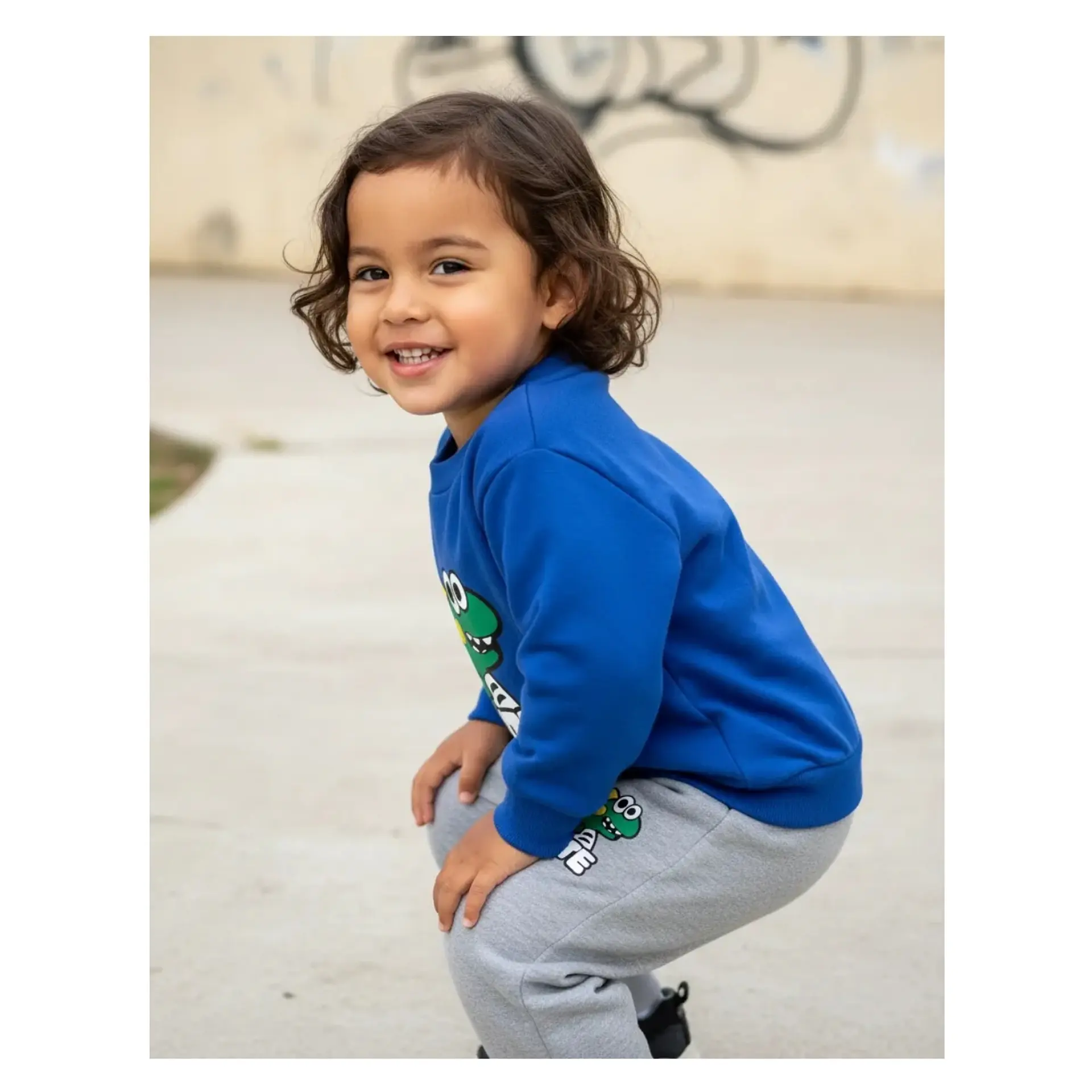 Buzo Niño Infantil Algodon Poleron Pantalon Dino 16