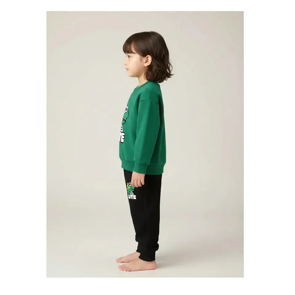 Buzo Niño Infantil Algodon Poleron Pantalon Dino 18
