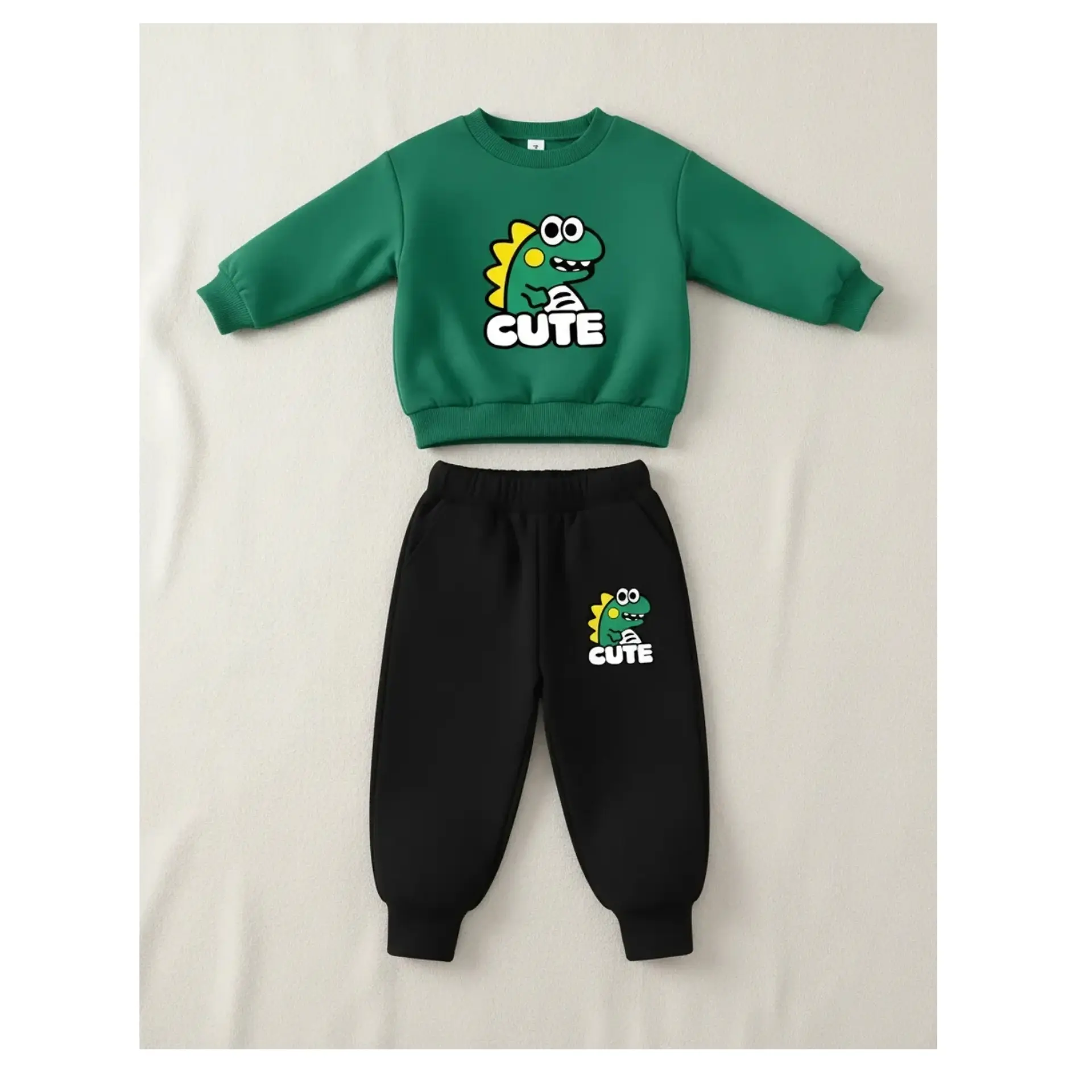 Buzo Niño Infantil Algodon Poleron Pantalon Dino 21