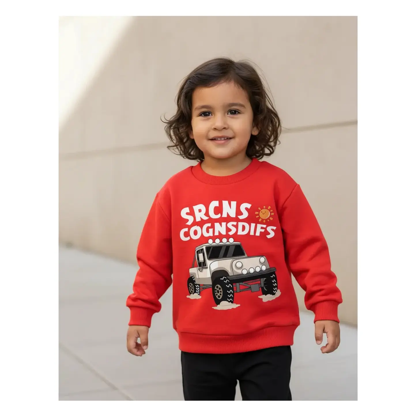 Buzo Niño Infantil Algodon 2 piezas Poleron Truck 17