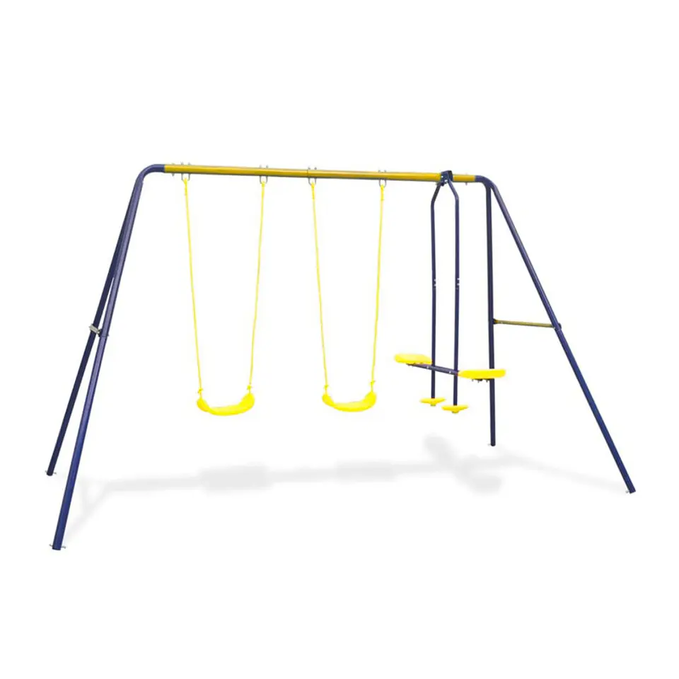 Juego Columpio Balancín Con Cuatro Espacios 1