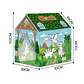Carpa Infantil Creativa Para Pintar Casita Juegos T-REX - Miniatura 2