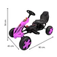 Auto Batería Go Kart Eléctrico Infantil Volt Rosa  - Miniatura 1