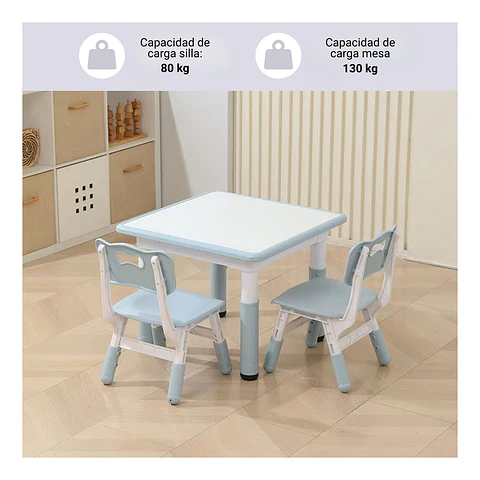 Mesa Infantil Con 2 Sillas Junior Desk BRID