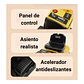 Auto Batería Excavadora Eléctrico Infantil Amarillo - Miniatura 4