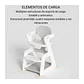 Silla de Comer Infantil Evolutiva Grow  3 en 1  - Miniatura 6