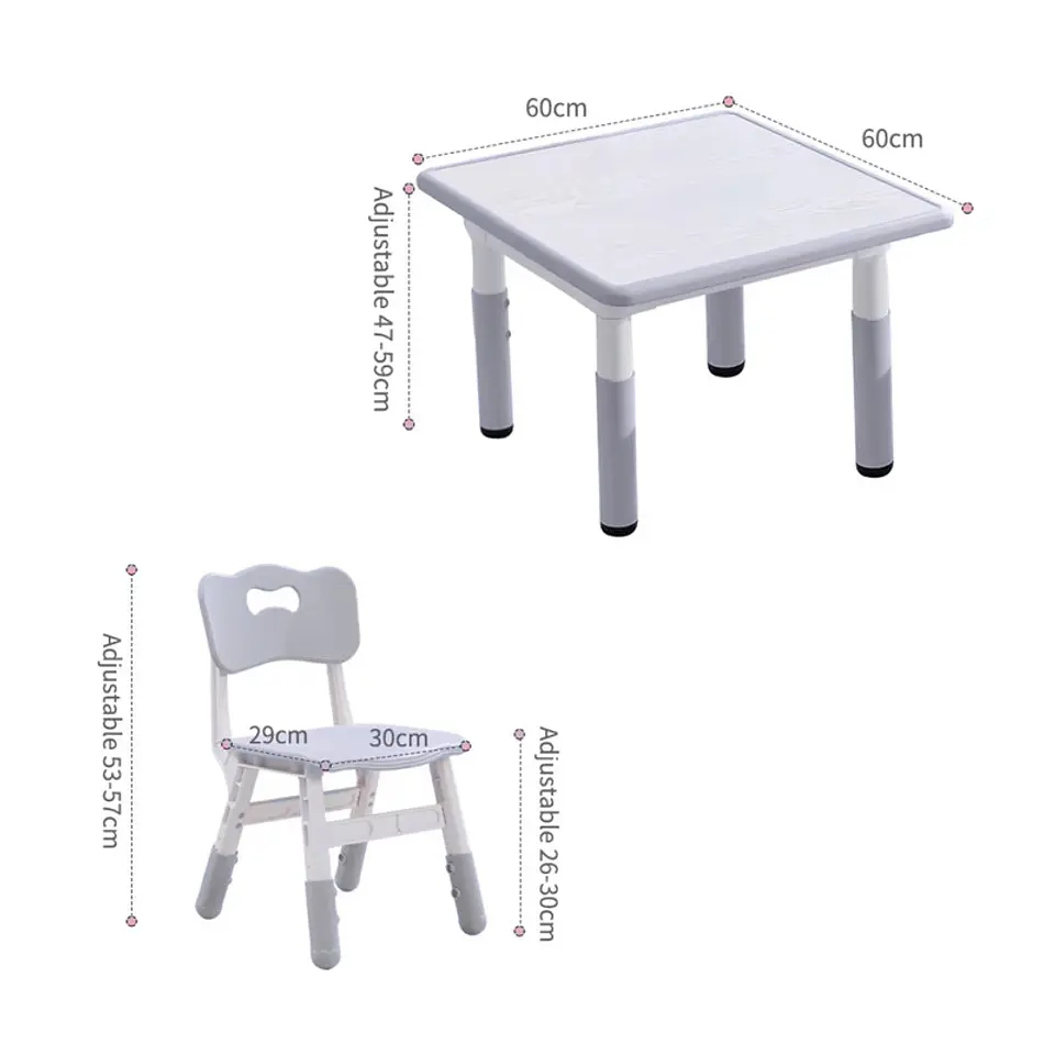 Mesa Infantil Con 2 Sillas Junior Desk BRID 3