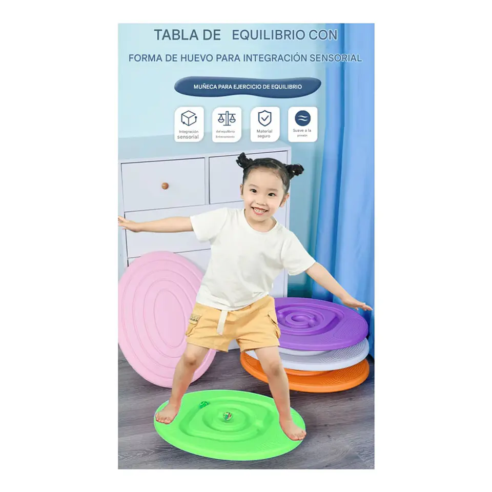 Tabla Equilibrio Infantil Maze Sensorial Balance Board 1