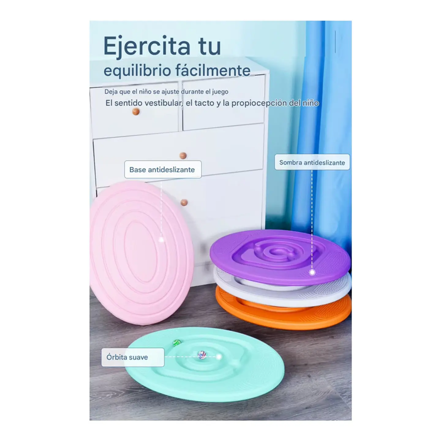 Tabla Equilibrio Infantil Maze Sensorial Balance Board 3