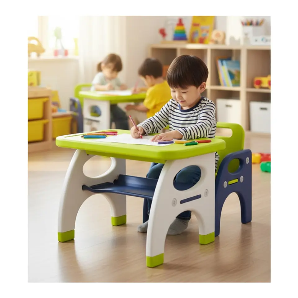 Mesa Infantil Silla Escritorio Multifuncional Oliver 4
