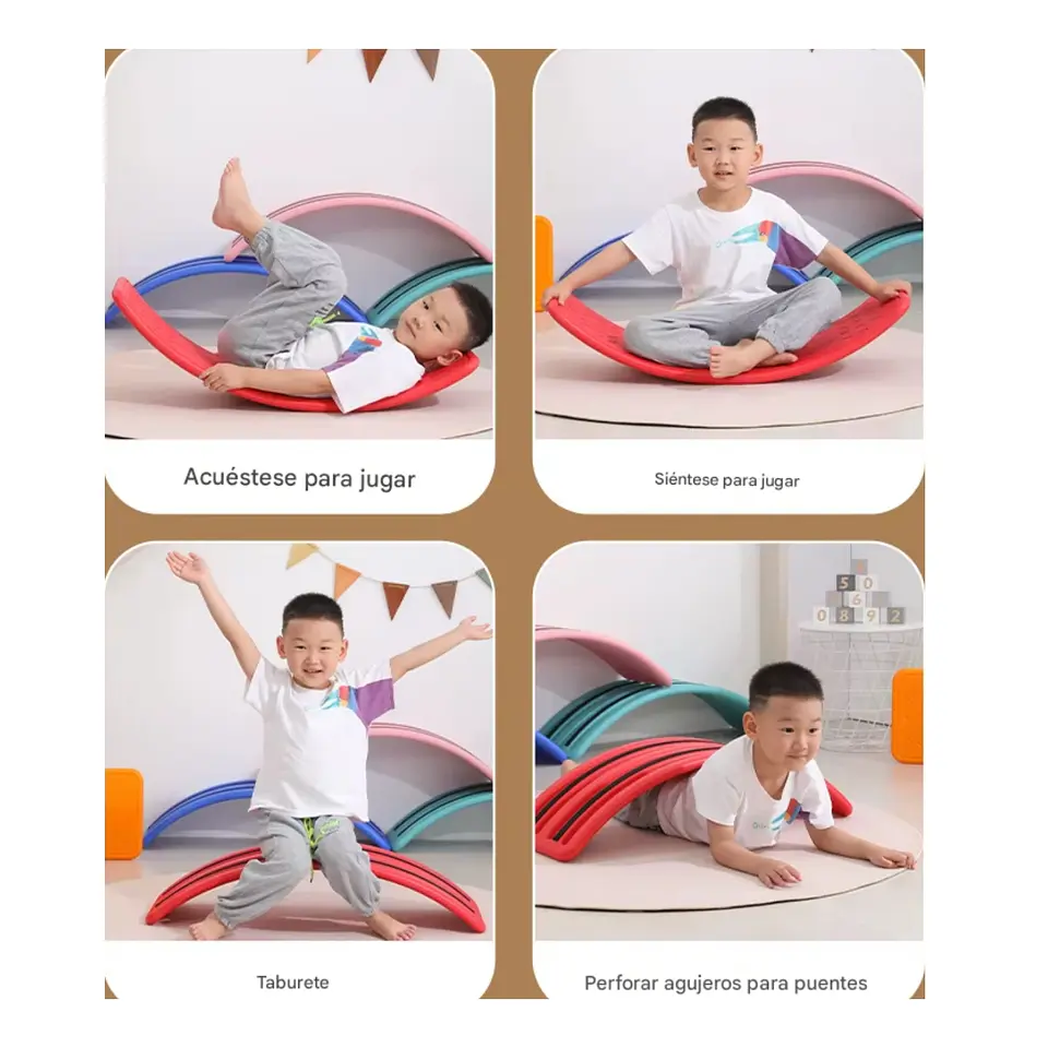 Tabla Equilibrio Infantil Wave Sensorial Balance Board 4