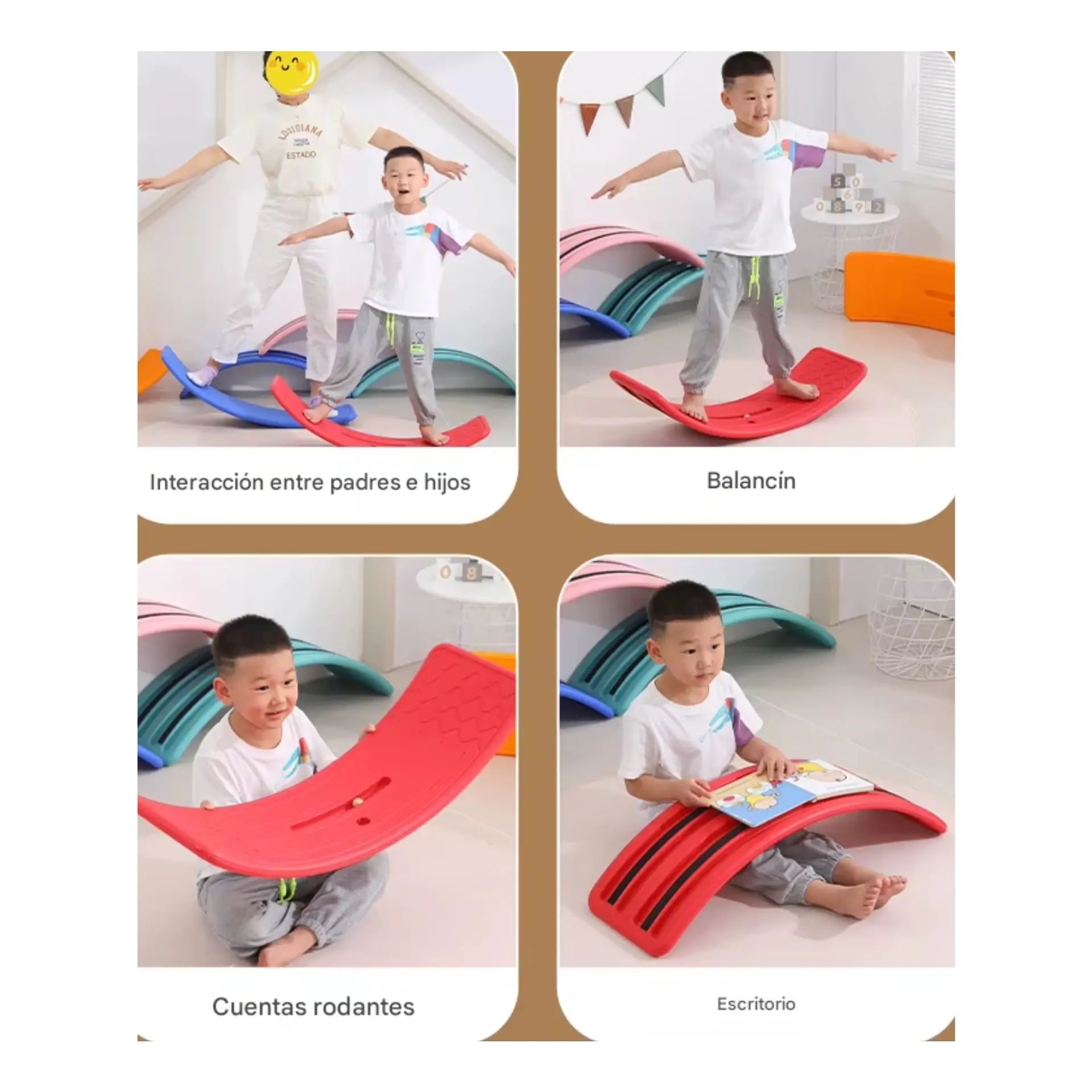 Tabla Equilibrio Infantil Wave Sensorial Balance Board 6