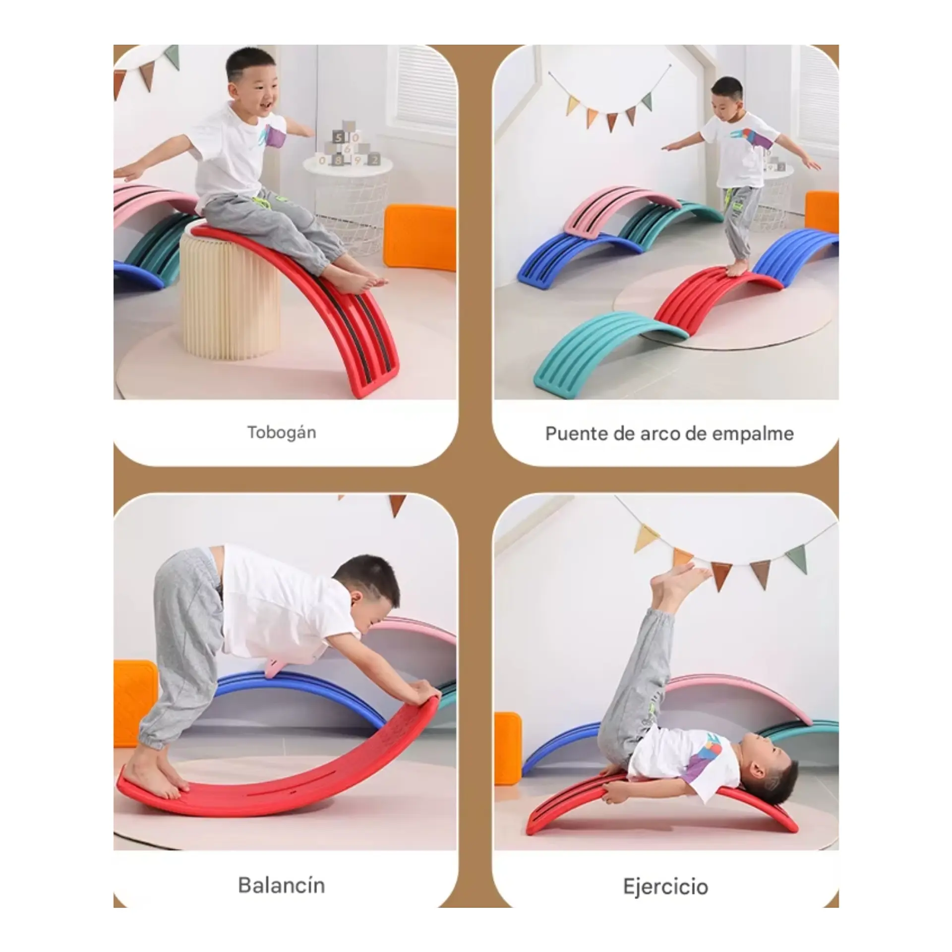Tabla Equilibrio Infantil Wave Sensorial Balance Board 7