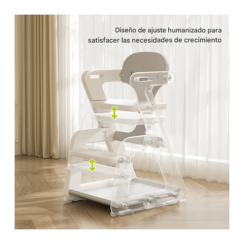 Silla de Comer Infantil Evolutiva Grow  3 en 1 