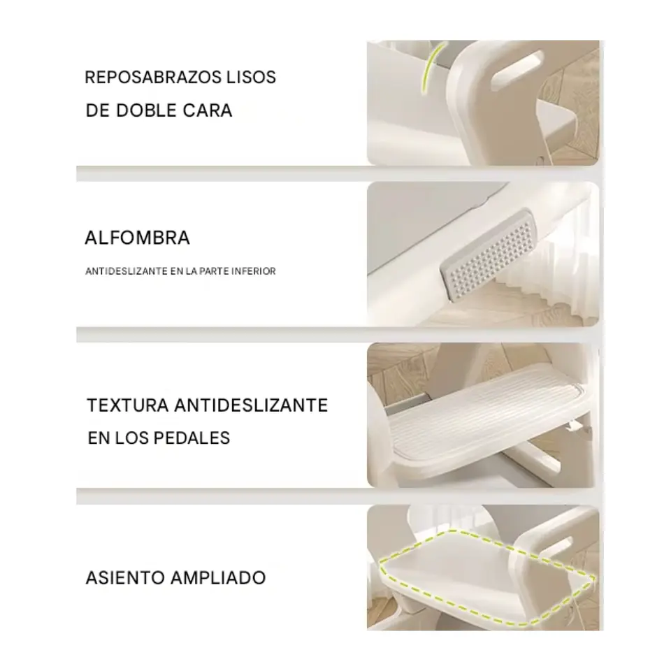 Silla de Comer Infantil Evolutiva Grow  3 en 1  3