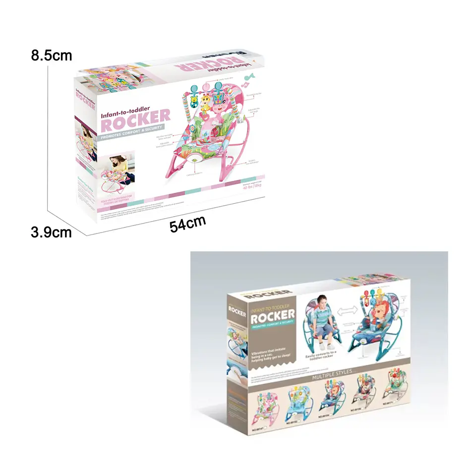 Silla Nido Vibratoria Infantil Musical Bebe Sweet 4