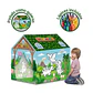 Carpa Infantil Creativa Para Pintar Casita Juegos T-REX - Miniatura 3