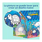 Carpa Infantil Creativa Para Pintar Casita Juegos WALLY - Miniatura 3