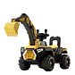 Auto Batería 12V Excavadora 2 Motores Eléctrico Infantil  - Miniatura 4