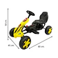 Auto Batería Go Kart Eléctrico Infantil Volt Amarillo  - Miniatura 4
