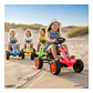 Auto Batería Go Kart Eléctrico Infantil Volt Rojo  - Miniatura 3