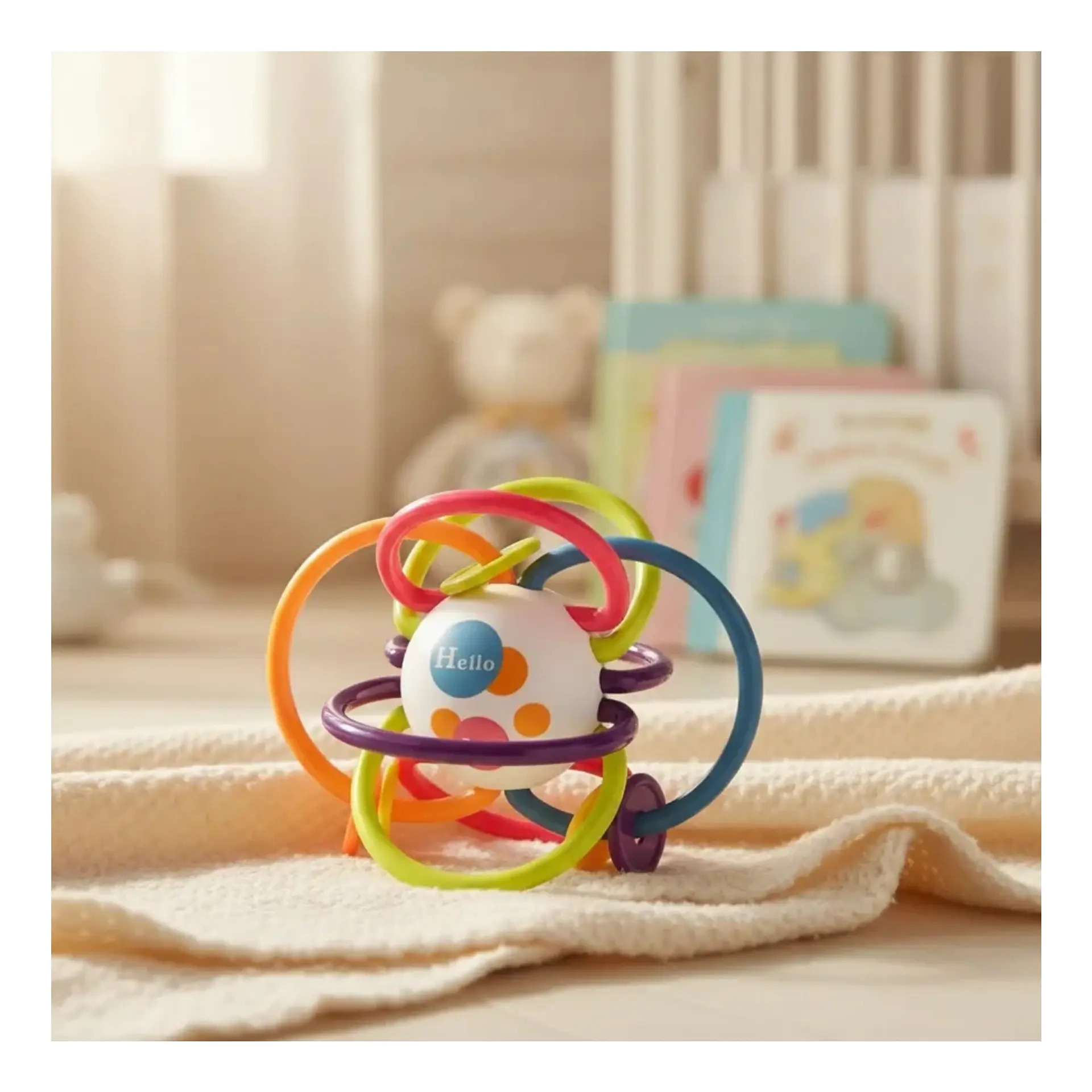 Mordedor Denticion Silicona Bebe MANHATTAN 2