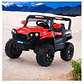 Auto Batería Jeep Eléctrico Infantil 12V Control Trail Rojo  - Miniatura 1