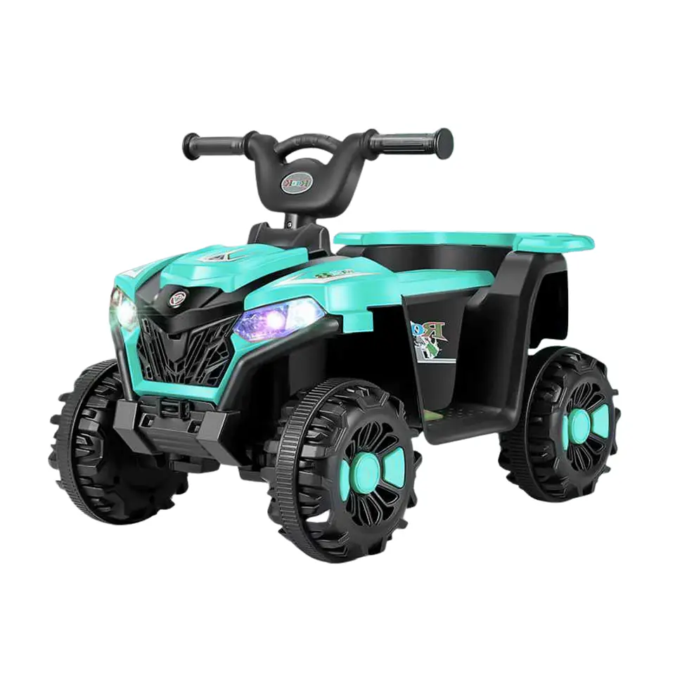 Moto Batería Eléctrico Infantil Explor Turquesa Juguete  6