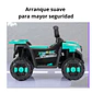 Moto Batería Eléctrico Infantil Explor Turquesa Juguete  - Miniatura 10