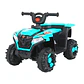 Moto Batería Eléctrico Infantil Explor Turquesa Juguete  - Miniatura 12