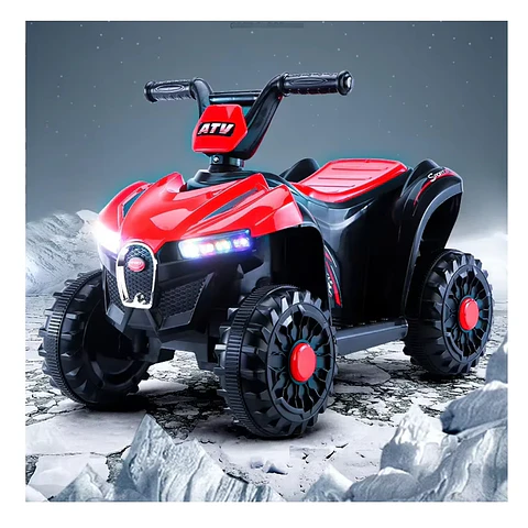 Moto Batería Eléctrico Infantil Terra Roja Juguete 