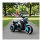 Moto Batería Eléctrico Infantil Beast Turquesa Juguete  - Miniatura 4