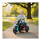 Moto Batería Eléctrico Infantil Beast Turquesa Juguete  - Miniatura 1