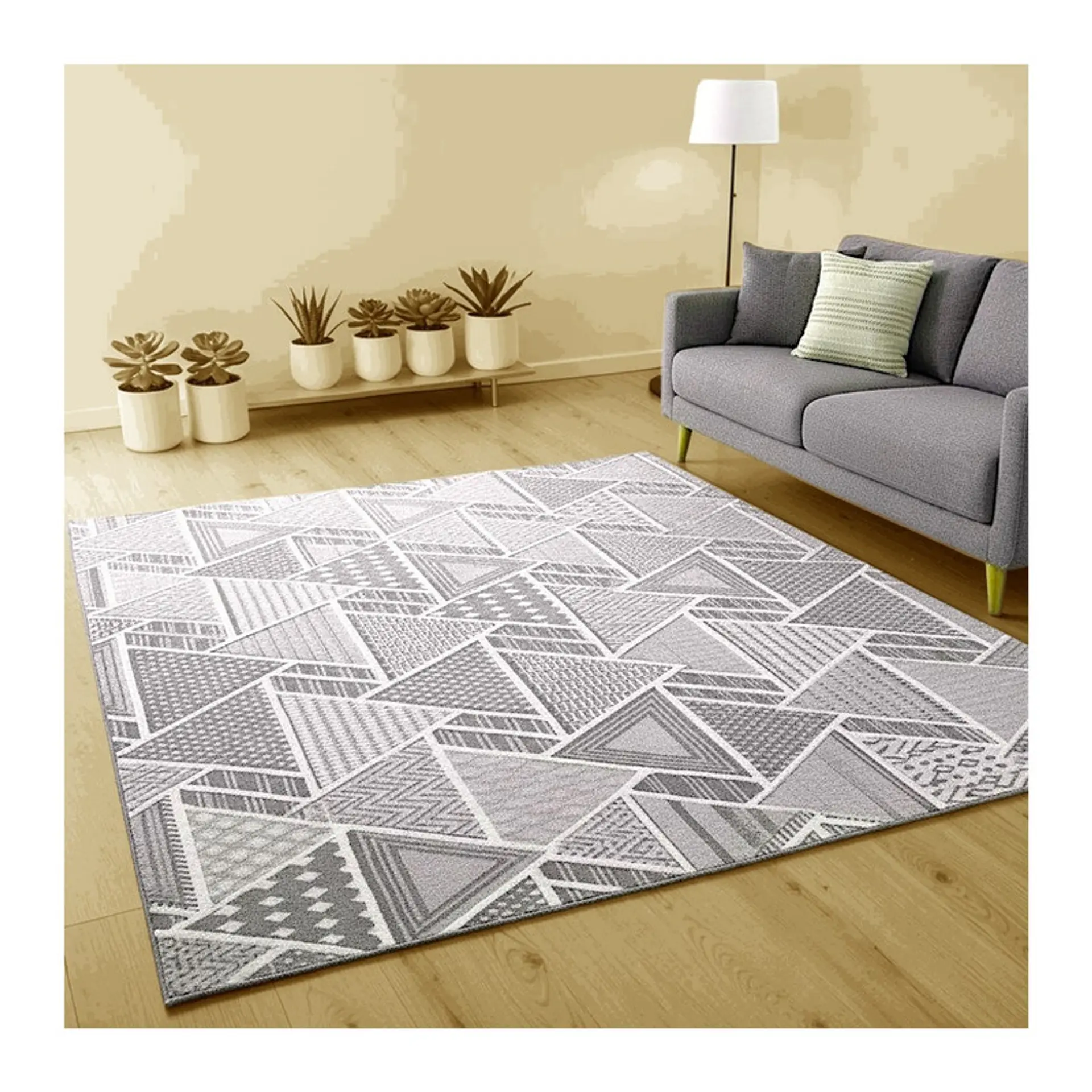 Alfombra Living Estampada 120X160 cm Greco 1