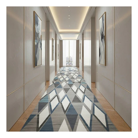 Alfombra Pasillo Estampada 60x260 cm Tropea
