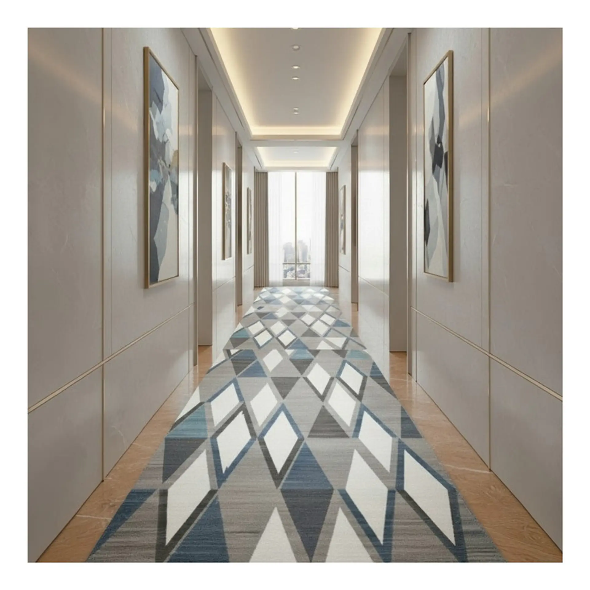 Alfombra Pasillo Estampada 60x260 cm Tropea 1