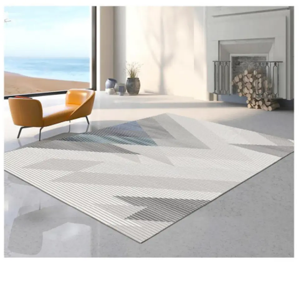 Alfombra Living Grande Estampada 150X200 cm Karatas 2