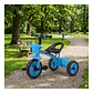 Triciclo Infantil Bici Con Canasto Azul - Miniatura 1