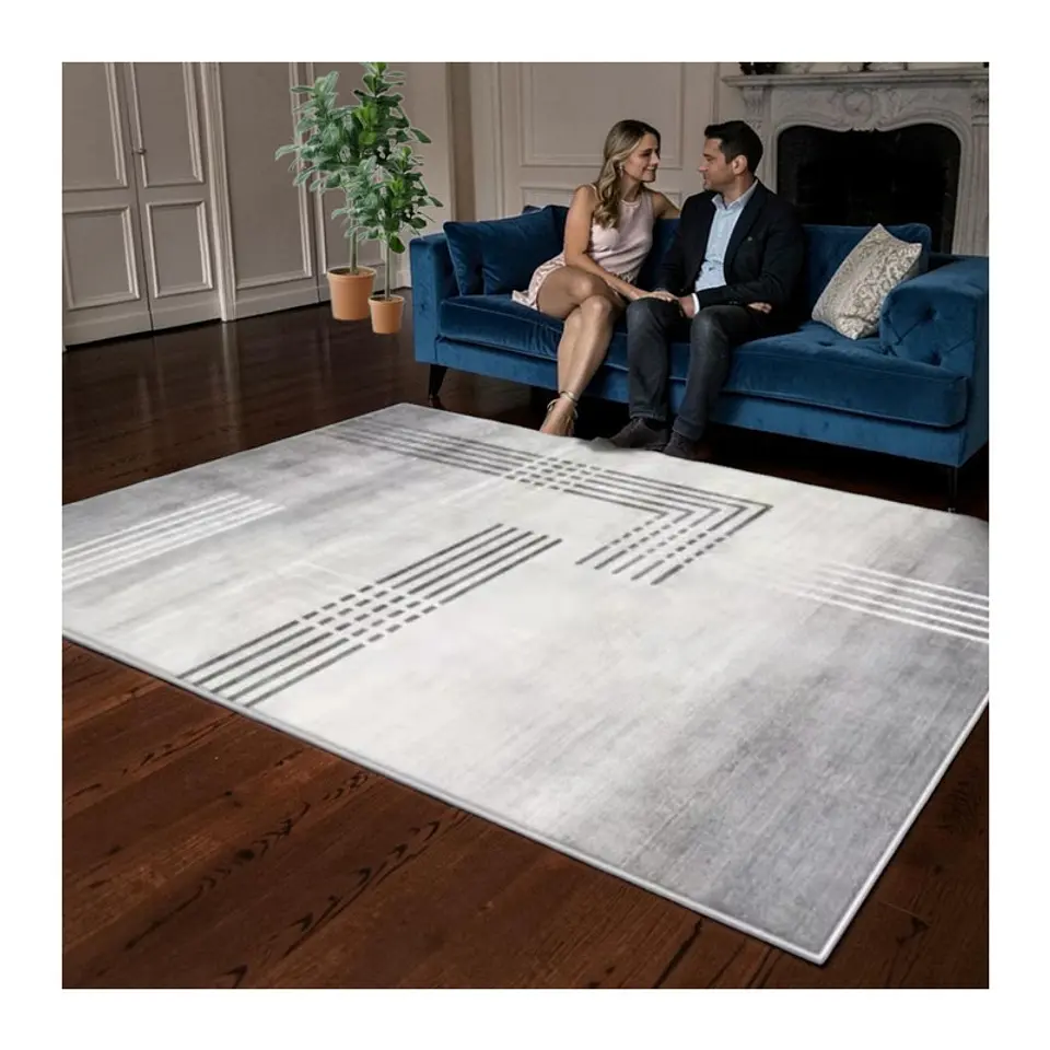 Alfombra Living Estampada 120X160 cm Sezze 2