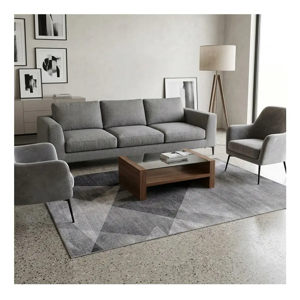 Alfombra Living Estampada 120X160 cm Trento 2